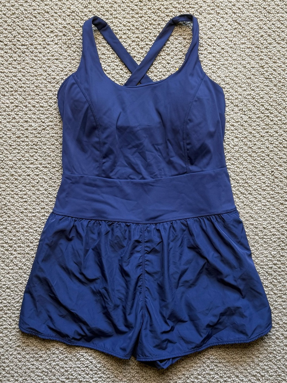 *NWT* Avia Women’s Active Bodysuit Romper with Built-In Bra, Size M(8-10)